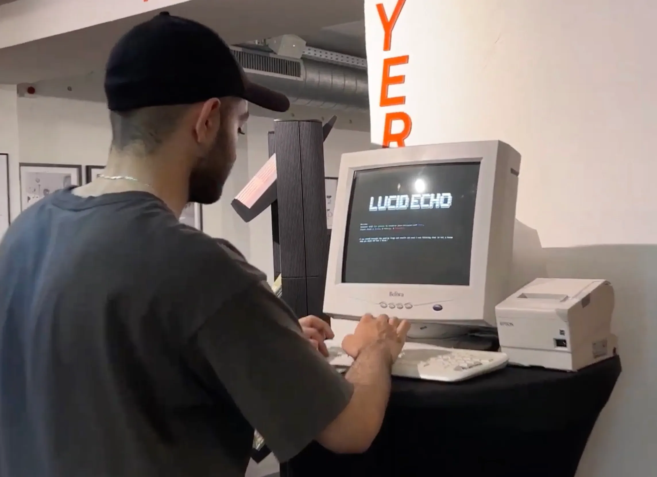 LucidEcho interaction moment