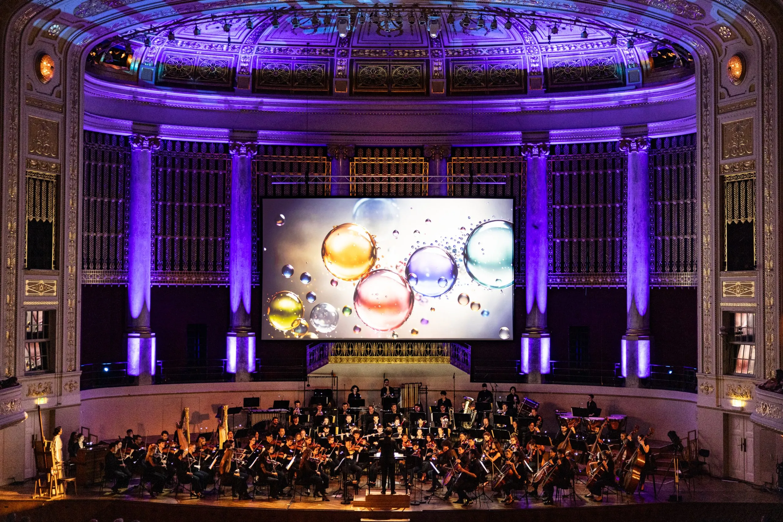 KlangBildKlang performance at Wiener Konzerthaus